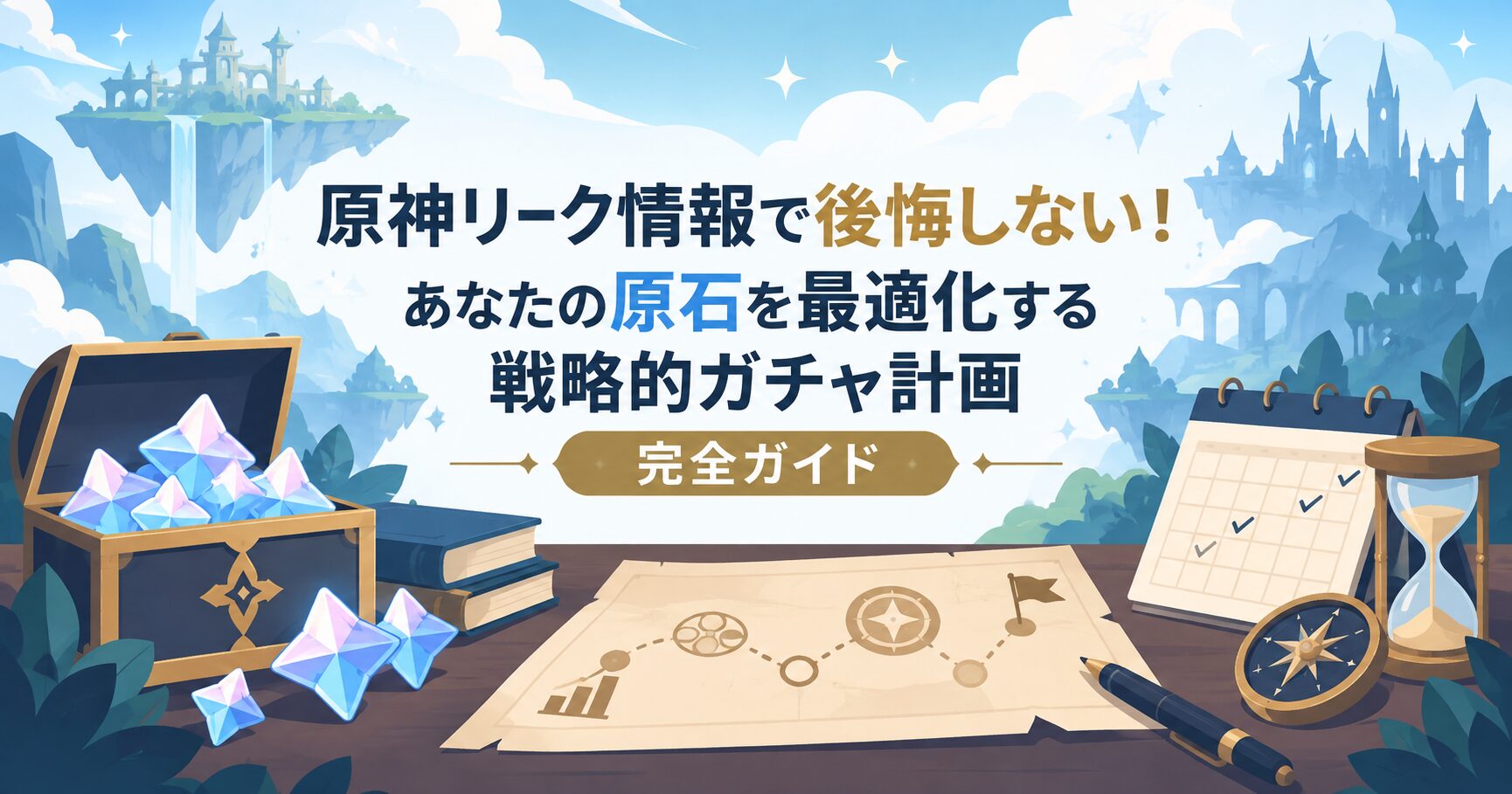 原神リーク情報で後悔しない！あなたの原石を最適化する戦略的ガチャ計画 完全ガイド