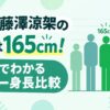ミセス藤澤涼架の身長は165cm！10秒でわかるメンバー身長比較