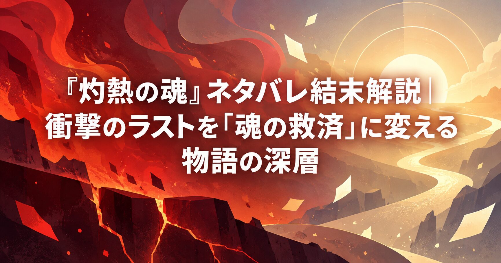 『灼熱の魂』ネタバレ結末解説｜衝撃のラストを「魂の救済」に変える物語の深層