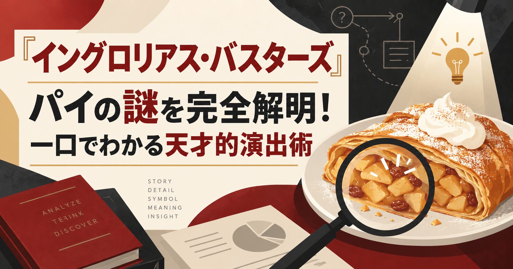 『イングロリアス・バスターズ』パイの謎を完全解明！一口でわかる天才的演出術