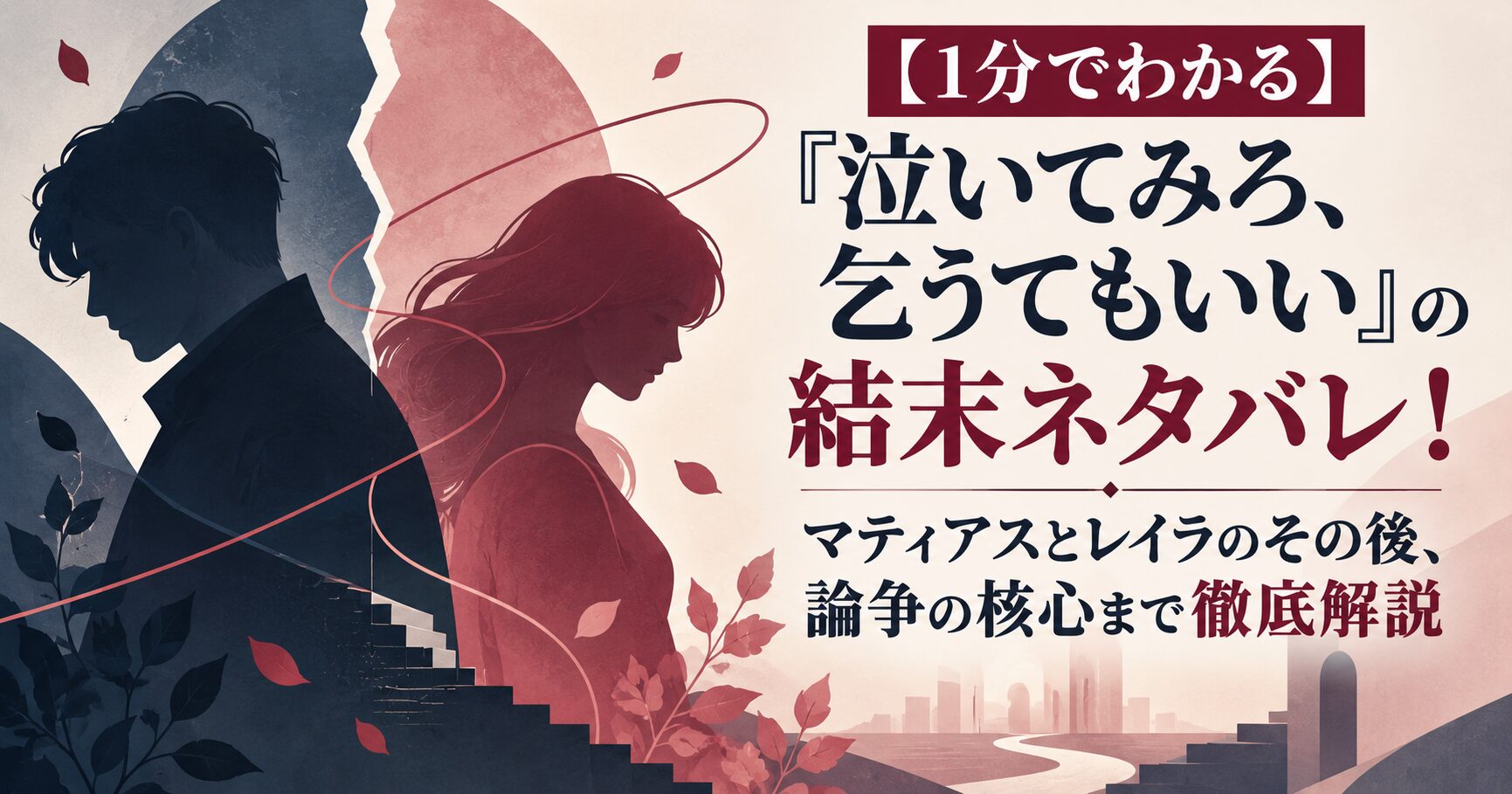 【1分でわかる】『泣いてみろ、乞うてもいい』の結末ネタバレ！マティアスとレイラのその後、論争の核心まで徹底解説