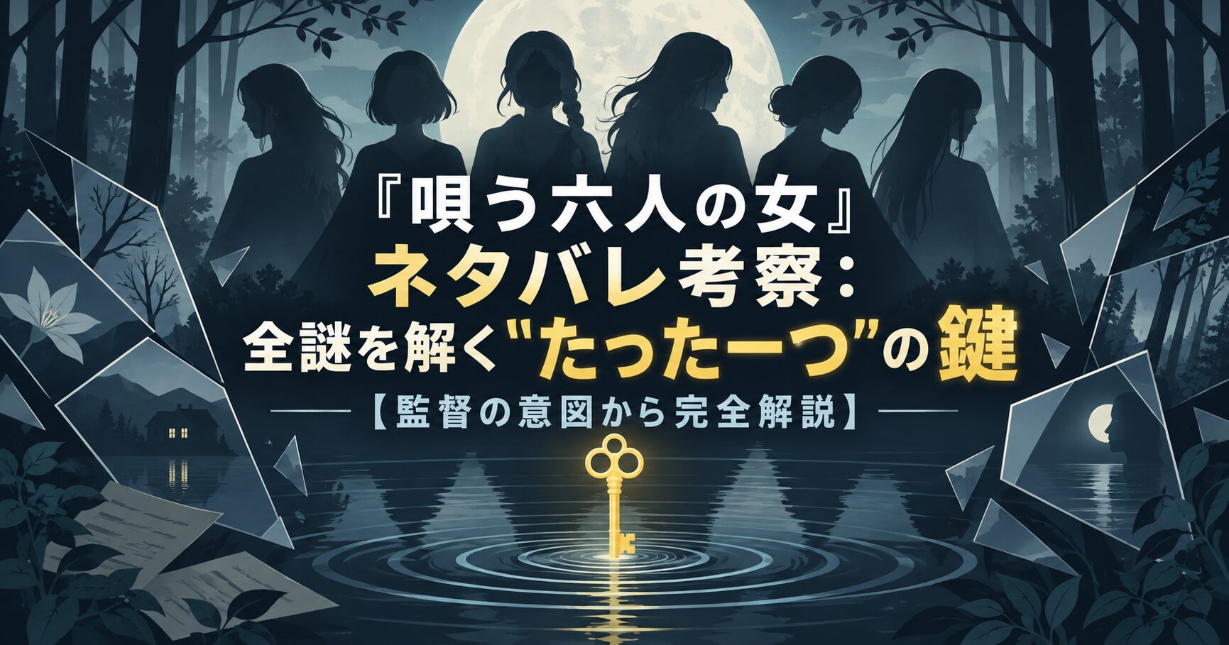 『唄う六人の女』ネタバレ考察：全謎を解く"たった一つ"の鍵【監督の意図から完全解説】