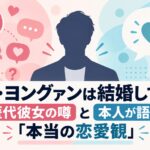 キム・ヨングァンは結婚してる？歴代彼女の噂と本人が語る「本当の恋愛観」