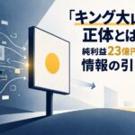 「キング大山」看板の正体とは？純利益23億円企業が仕掛ける情報の引き算戦略