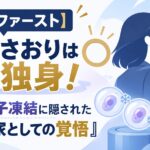 【結論ファースト】さとうさおりは現在独身！2度の卵子凍結に隠された「政治家としての覚悟」